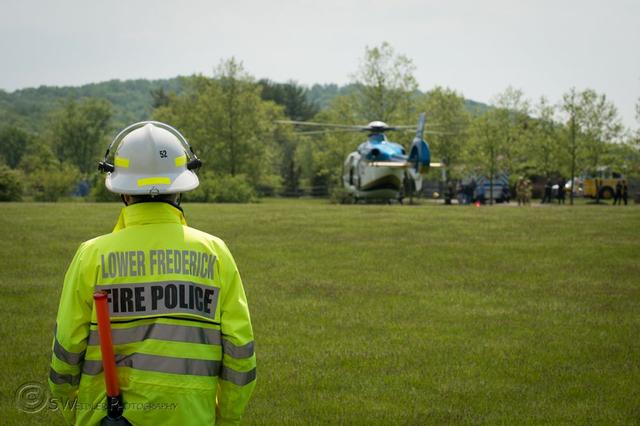 Helicopter Landing - Upper Salford Twp. - 05/15/2013 (Photo Courtesy Of SWeidler Photography)