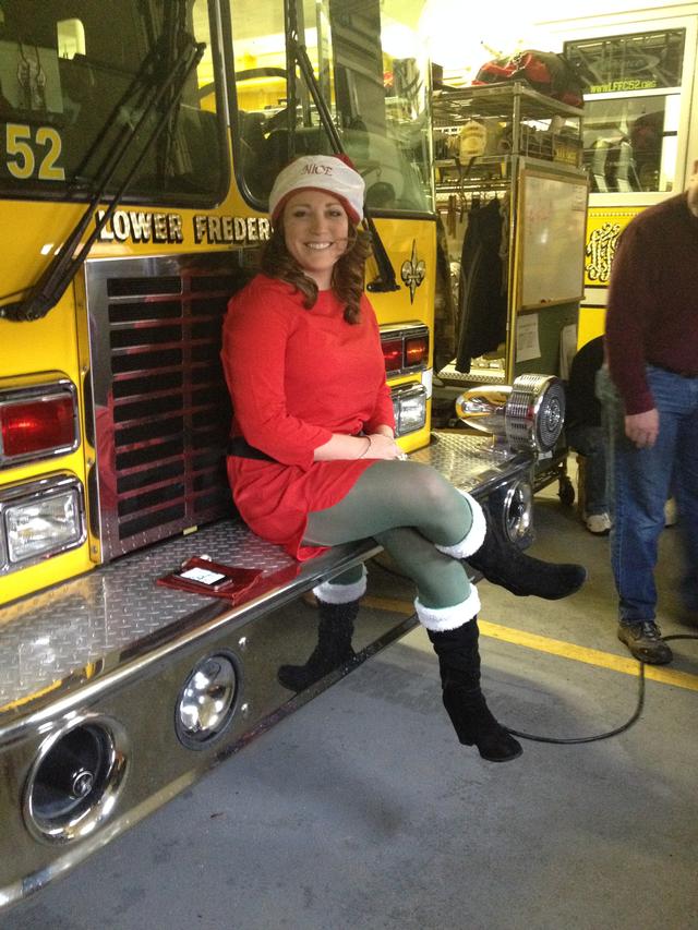 Lower Frederick Fire Company's &quot;Elf On A Shelf&quot;