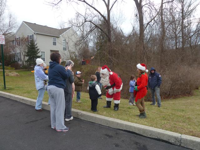 Santa Visits The Boys and Girls Of Lower Frederick - 12/22/2012