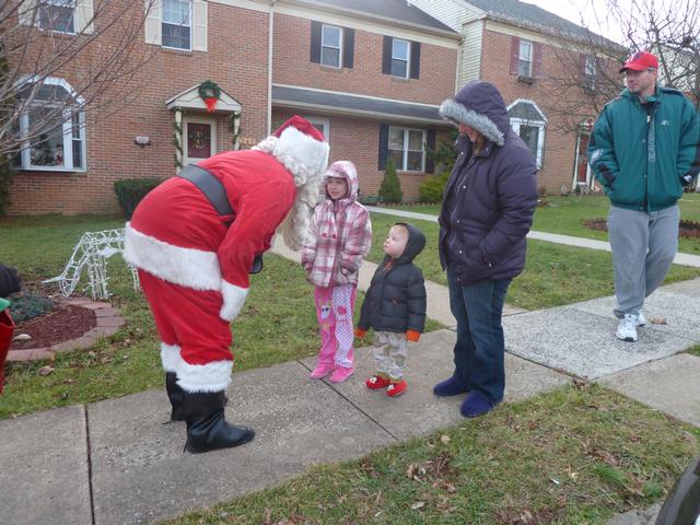 Santa Visits The Boys and Girls Of Lower Frederick - 12/22/2012