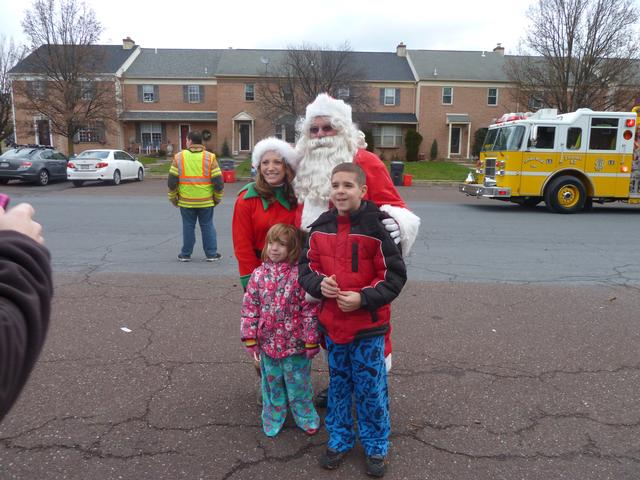 Santa Visits The Lyles - 12/22/2012