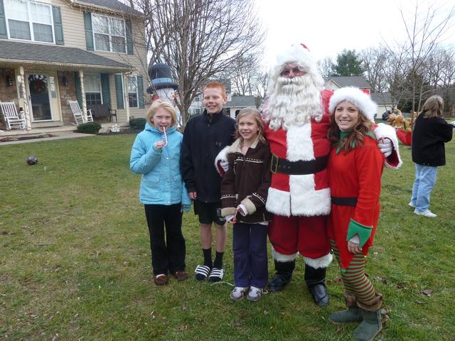 Santa Visits The Hautzingers - 12/22/2012